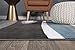 Abstract Contemporary Modern Blue Area Rug 7' 10