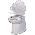 Jabsco Deluxe Flush Marine Toilet, 17" Vertical, Solenoid, 12V, Soft Close 58040-3012, Deluxe Flush Marine Toilet, 17" Vertical, Solenoid, 12V, Soft Close