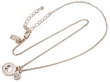 kate spade new york spot the spade rose gold necklace
