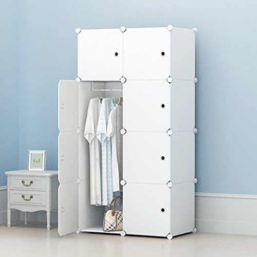 Kousi portable wardrobe closet for bedroom clothes armoire dresse…