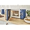 Swan-20L-Nordic-Digital-Microwave-6-Power-Levels-Wood-Effect-Handle-Soft-Touch-Housing-and-Matte-Finish-800W-Blue-SM22036BLUN Swan 20L Nordic Digital Microwave, 6 Power Levels, Wood Effect Handle, Soft Touch Housing and Matte Finish, 800W, Blue…