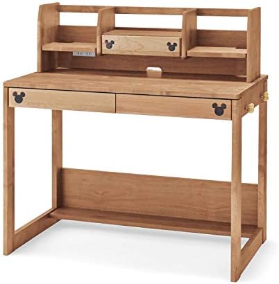 ベルメゾン ディズニー 学習机単体 完成品 ナチュラル ｆ