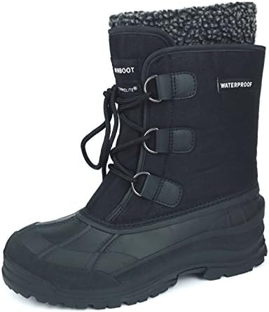 MEADA WINBOOT Winter Snow Boot Waterproof Insulated Cold Weather Boot with Removable Liner