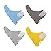 ALVABABY Solid Baby Bandana Bibs for Boys & Girls 4 Pack of Super Absorbent Baby Gift Sets KSW03
