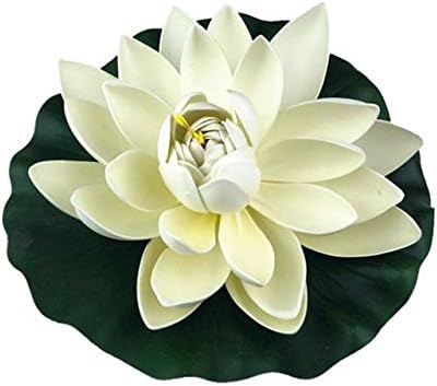 DHG -Garden Statues - Pool Fish Tank Simulation Flower Decoration Simulation Water Lily Outdoor Garden Sculptures