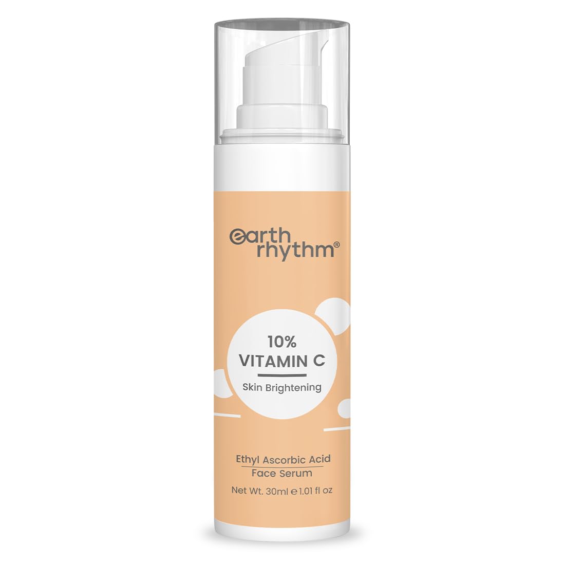 Earth Rhythm 10% VITAMIN C FACE SERUM | Brightens Skin, Provides Glow, Hydrates Skin | Ethyl Ascorbic Acid - 30 ML — image 1