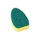 Kitchen Cleaning Brush Scrubber Refill Replacement Heads Washing Dish With Refill Liquid Soap Dispenser Dishwash And Clean sponge replacement core (2 x clean brush (without handle))
