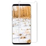 Galaxy S9 Screen Protector, 3D Full Screen Coverage Glass [9H Hardness][HD-Clear][Case Friendly][Anti-Fingerprint] Tempered Glass Screen Protector Compatible with Samsung Galaxy S9 [2 Pack]