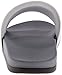 adidas Men's Adilette Comfort Slides Sandals, White/Iron Metallic/Vista Grey, 8