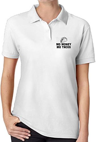 Mo Money Mo Tacos 2017 Funny Ladies's Novelty Short-sleeve Polo Shirt