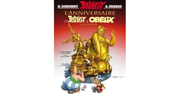 Asterix French L Anniversaire D Asterix Et Obelix No 34 By Goscinny Rene Uderzo Albert 09 Hardcover Amazon Com Books