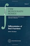 Differentiation of Real Functions, Bruckner, Andrew, 0821869906