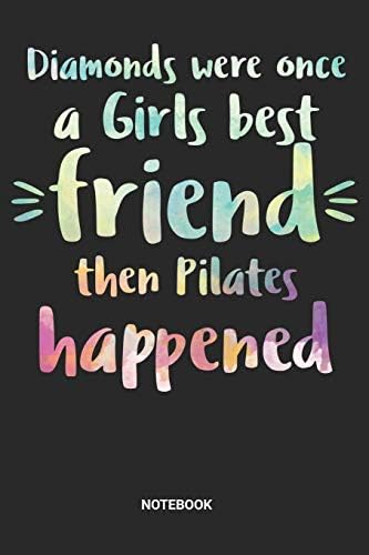 Notebook: Pilates Notebook (6x9 inches) with Blank Pages ideal as a Meditation Journal. Perfect as a Book for journaling for all Pilates Reformer Enthusiasts and Lover. Great gift for Men and Women