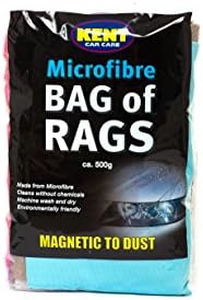 Kent Car Care Kent Q501 Microfibre Bag Of Rags 500G