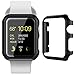 CinoCase Apple Watch Series 1 / 2 Case, 42mm Thin Fit Snap-On PC Hard Protective Bumper Case Premium Slim & Light Scratch-Resistant and Shockproof Cover for Apple Watch Series 1 / 2 (Black)