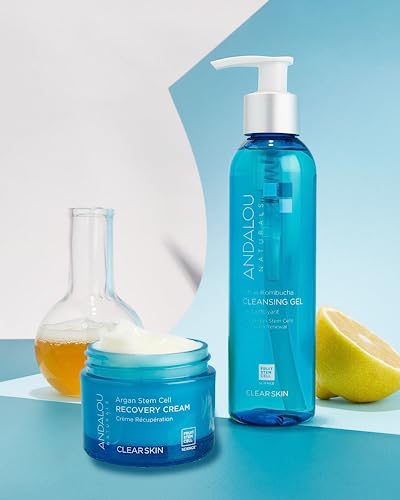 Andalou Naturals Cleansing Gel, Citrus Kombucha, 6 Fl Oz