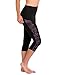 Delfin Spa Women's Heat Maximizing Neoprene Workout Capris