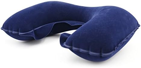 JOODS Inflatable U Shaped Neck Car Head Rest For Travel Office Nap Head Rest Neck Pillow As Picture