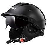 LS2 Helmets Rebellion Motorcycle Half Helmet