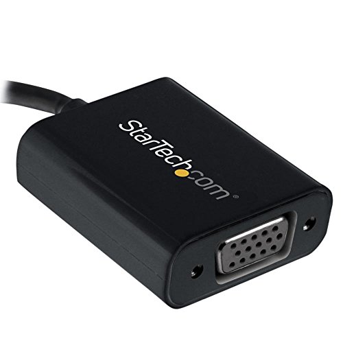 StarTech.com USB-C to VGA Adapter - Thunderbolt 3 Compatible - USB C Adapter - USB Type C to VGA Dongle Converter