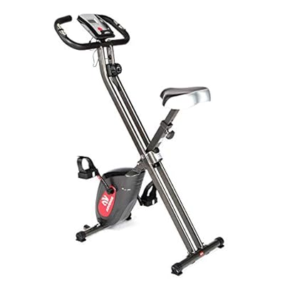 ADVENOR Exercise Bike Magnetic Bike Folding Fitness Bike Cycle Workout