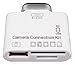 iOS 9 ONLY - Connection Adaptor Kit for Apple iPad 1st Gen / iPad 2 / iPad 3rd Gen - Multiple Adapter Kit Featuring 30-Pin Apple Connector, USB 2.0 Port & Dual SD / Memory Card Slots - by DURAGADGET