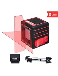 Cubo ADA, nivel láser, nivel láser de autonivelación cruzada, 20 metros (65 pies) líneas horizontales y verticales.