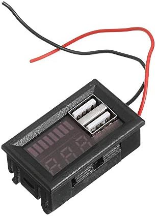DIY kit Module Battery Indicator Battery Voltage Display Meter 5pcs Dual USB 12V To 5V Step-down