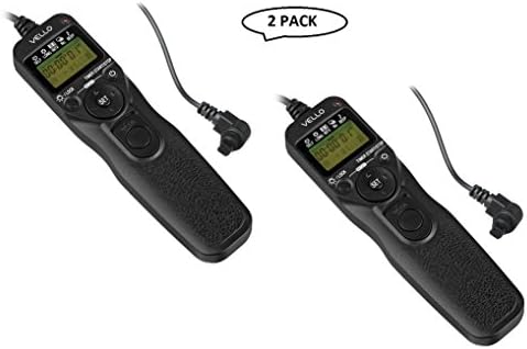 Vello Shutterboss Version II Timer Remote Switch for Canon with 3-Pin Connection (2 Pack)
