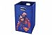 Superman SUPLAUN901 Folding Laundry Basket Blue