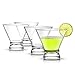 JoyJolt Afina 4-Piece Cocktail Glasses Set, 8-Ounce Martini Glasses primary