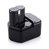 Powerextra 12-Volt 3.0Ah Replacement Battery for Hitachi EB1214S EB1212S EB1214L Eb1220bl Eb1220hl Eb1220hs Eb1220rs Eb1222hl Eb1226hl Eb1230hl Eb1230r Eb1230x Eb1233x