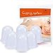 SPEQUIX 6-Pack Body Massage Cupping Therapy Set Massage Cups for Muscle Soreness Trigger Point Pain Release Toxins Cellulite Treatment Reduce Lines Increase Collagen Production