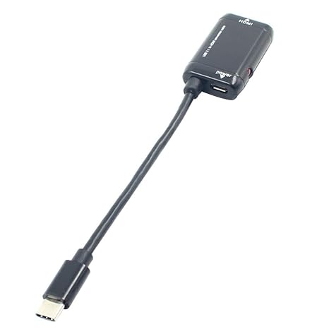 Fansport Adaptador USB-C A HDMI Adaptador Creativo PortáTil Tipo ...