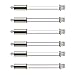 Tech RC Drone Spare Parts 1set of 6pcs Replacement CW CCW Motors for MJX X600 Quadcopter