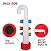 YIHONG 8 Ft Christmas Inflatables Candy Cane Decorations - Blow up Party Decor for Indoor Outdoor Yard with LED Lights