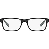 Armani Exchange mens Ax3038f Low Bridge Fit Rectangular Prescription Eyewear Frames