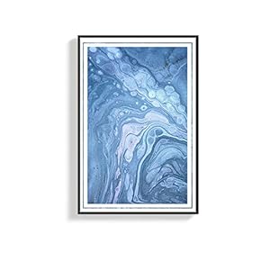 Framed Canvas Wall Art for Living Room, Bedroom Beautiful Metal Feature Canvas Prints for Home Decoration Ready to Hanging - 16x24 inches