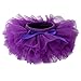 Slowera Baby Girls Fluffy Soft and Smooth Tutu Skirt with Diaper Cover (12-24 Months, Purple)