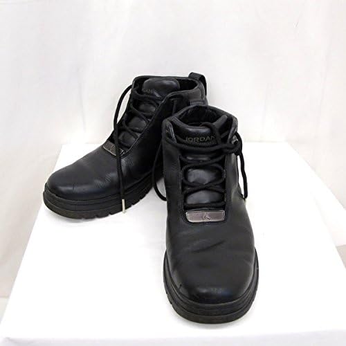 nike air jordan black leather