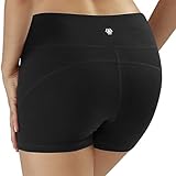 Yoga Reflex Women's Yoga Shorts Workout Running Active Short Hidden Pocket