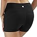 Yoga Reflex Women's Yoga Shorts Workout Running Active Short Hidden Pocket