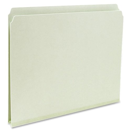 UPC 086486132008, Smead Pressboard File Folder, Straight-Cut Tab, 1&quot; Expansion, Letter Size, Gray/Green, 25 per Box (13200)