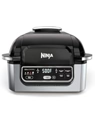 Ninja Foodi 5-in-1 4-qt. Air Fryer, Roast, Bake, Dehydrate Indoor Electric Grill (AG301), 10