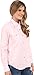 Roper L/S Solid Basic Snap Front Pink MD