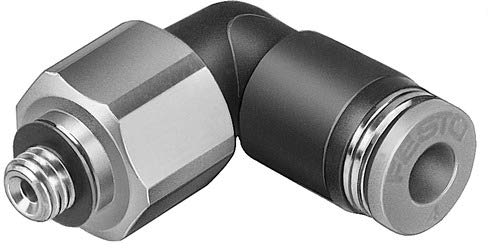 Festo 153530 Model QSRL-M5-6 Push-In L-Fitting