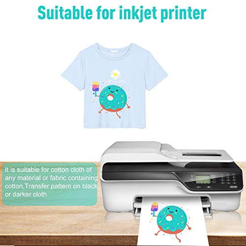 Dezem Heat Transfer Paper for Light Color Fabrics, 8.3\