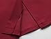 MUXXN Women's Elegant 3/4 Sleeve Slim Office Pencil Dress(M,Burgundy)