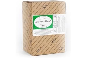 AVES Paper Mache - Industrial-Strength Paper Mache Paste & Paper Clay, Paper Mache for Customization, Restorations, Bond, Seal, & Shape with Ease Paper Mache (1 lb.)