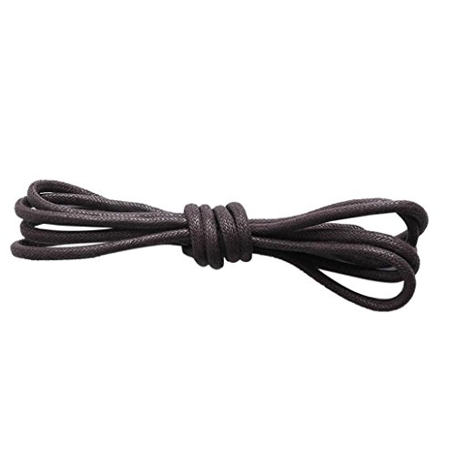 image for SMYTShop 1 Pairs Round Waxed Cotton Oxford Replacement Shoelaces - Cho